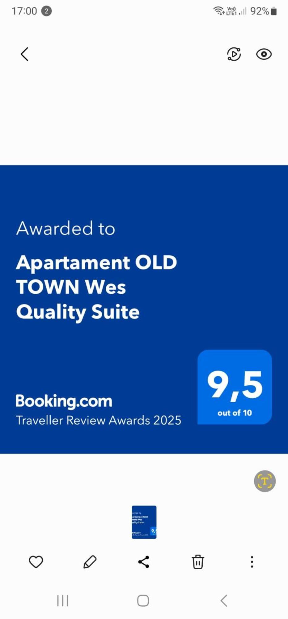 Apartament Old Town Wes Quality Poznań
